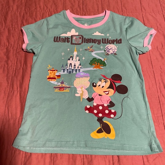 Walt Disney World Minnie Tee Girls ~ M - Picture 1 of 4